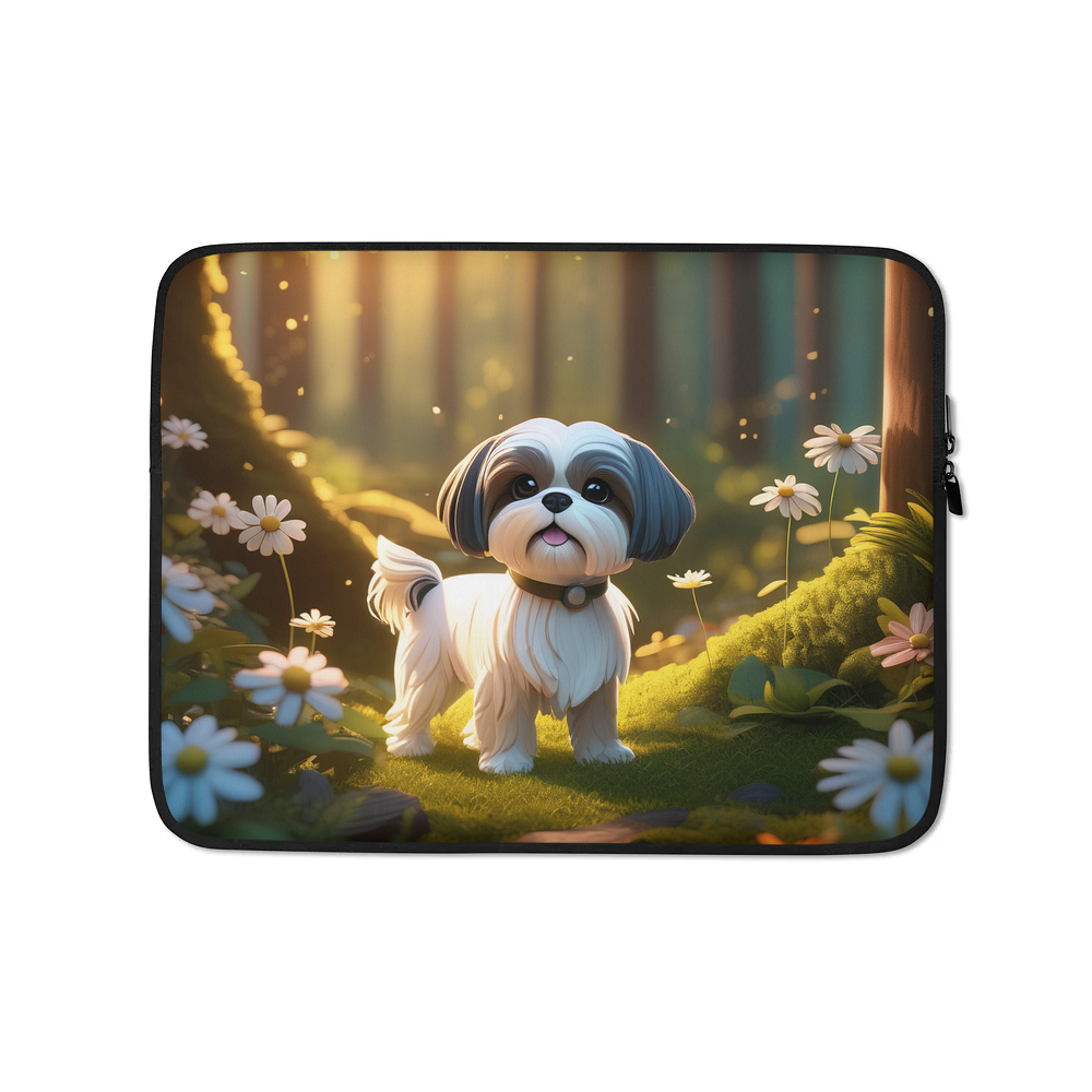 PugMug Custom Shih Tzu Laptop Sleeve