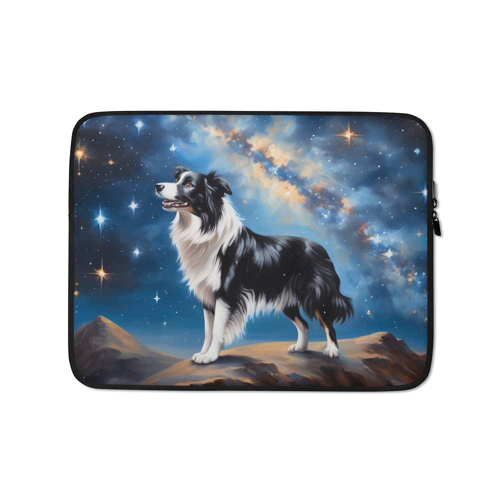 PugMug Custom Border Collie Laptop Sleeve