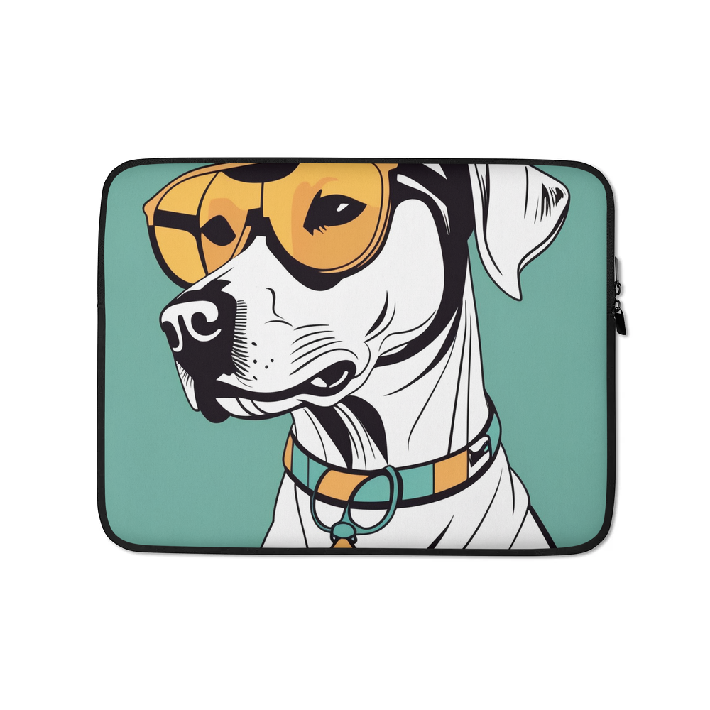 PugMug Custom Pointer Dog Laptop Sleeve