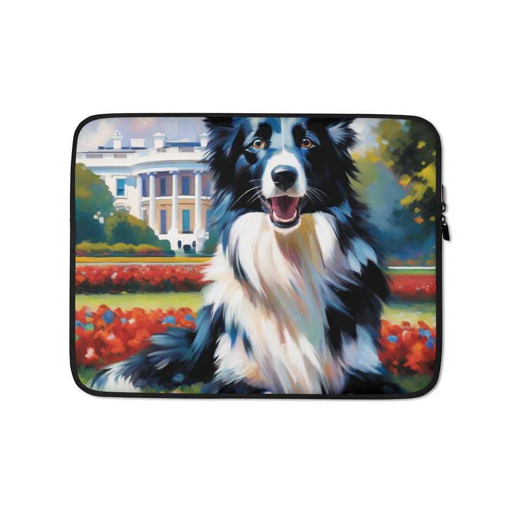 PugMug Custom Border Collie Laptop Sleeve