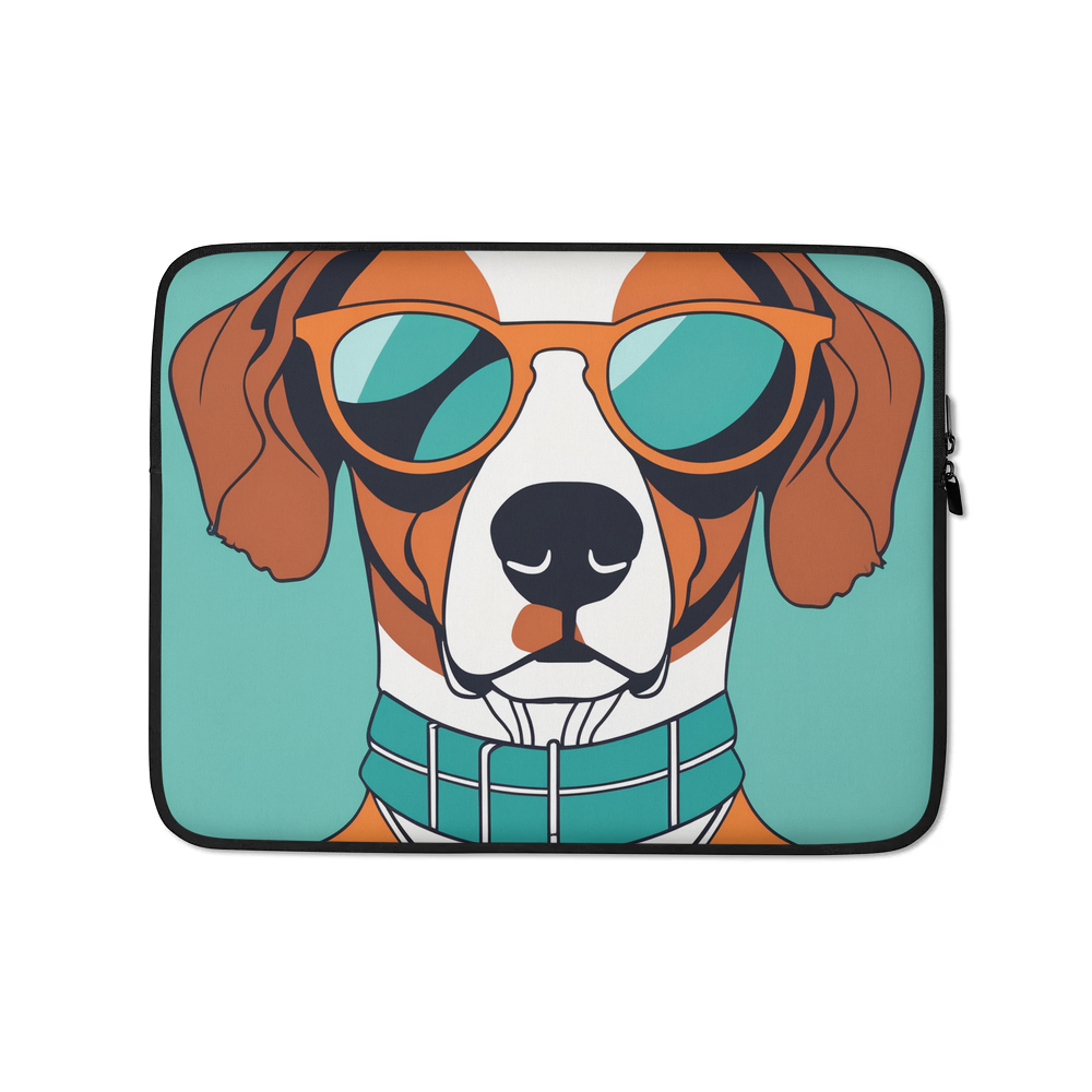 PugMug Custom Brittany Dog Laptop Sleeve
