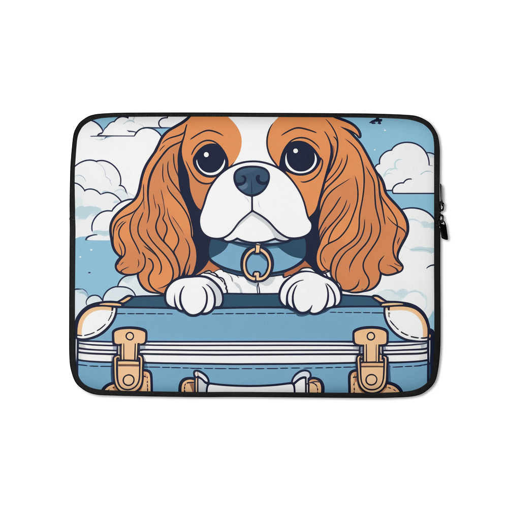PugMug Custom Cavalier King Charles Spaniel Laptop Sleeve