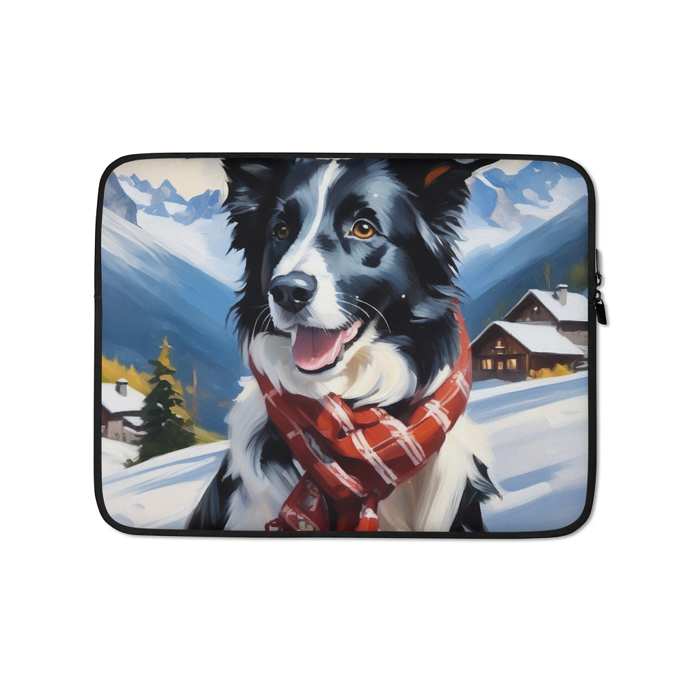PugMug Custom Border Collie Laptop Sleeve