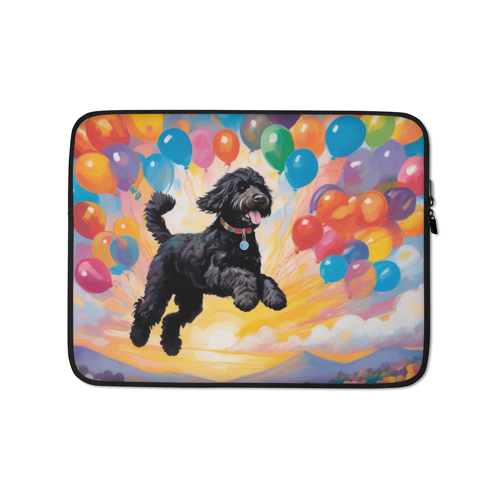 PugMug Custom Portuguese Water Dog Laptop Sleeve