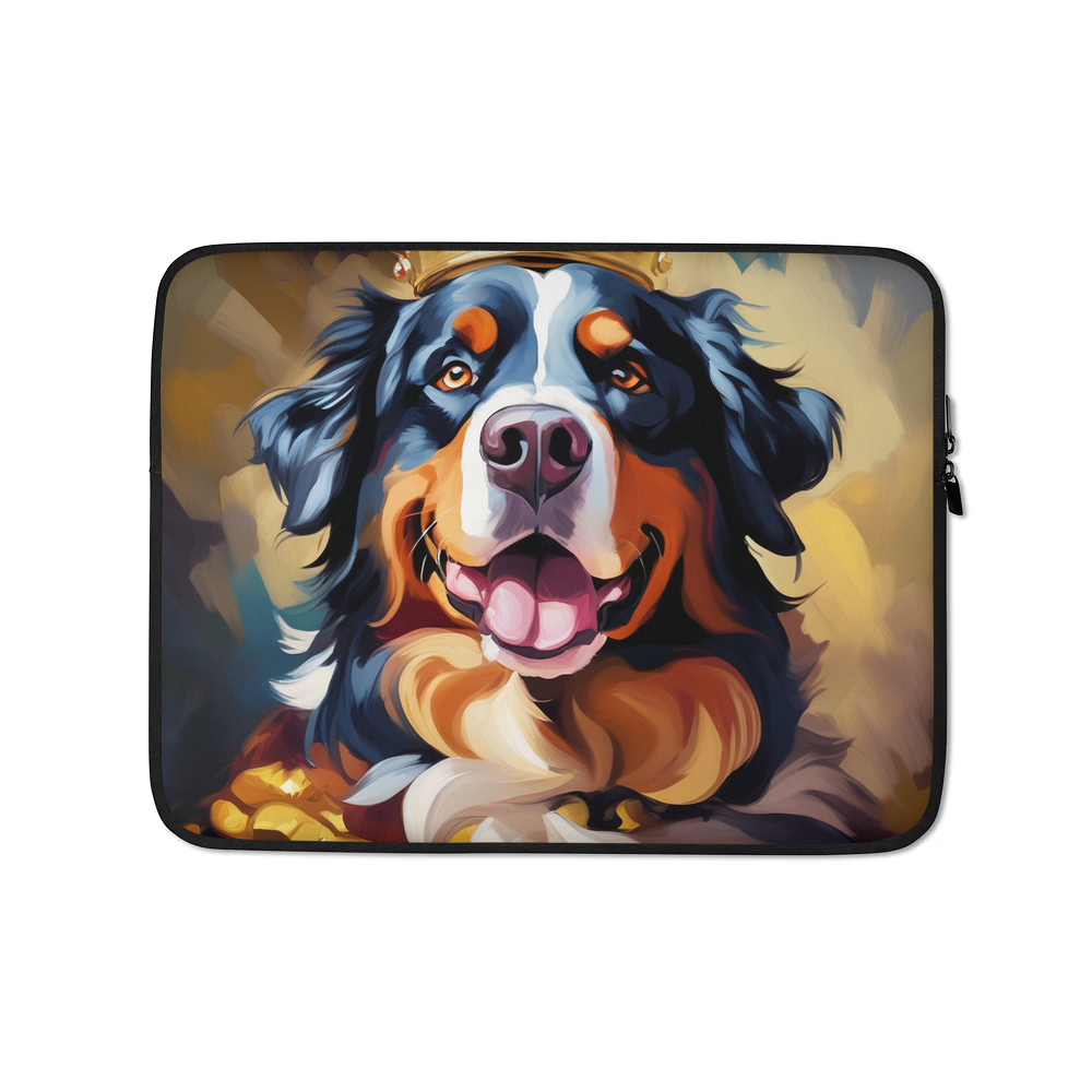 PugMug Custom Bernese Mountain Dog Laptop Sleeve