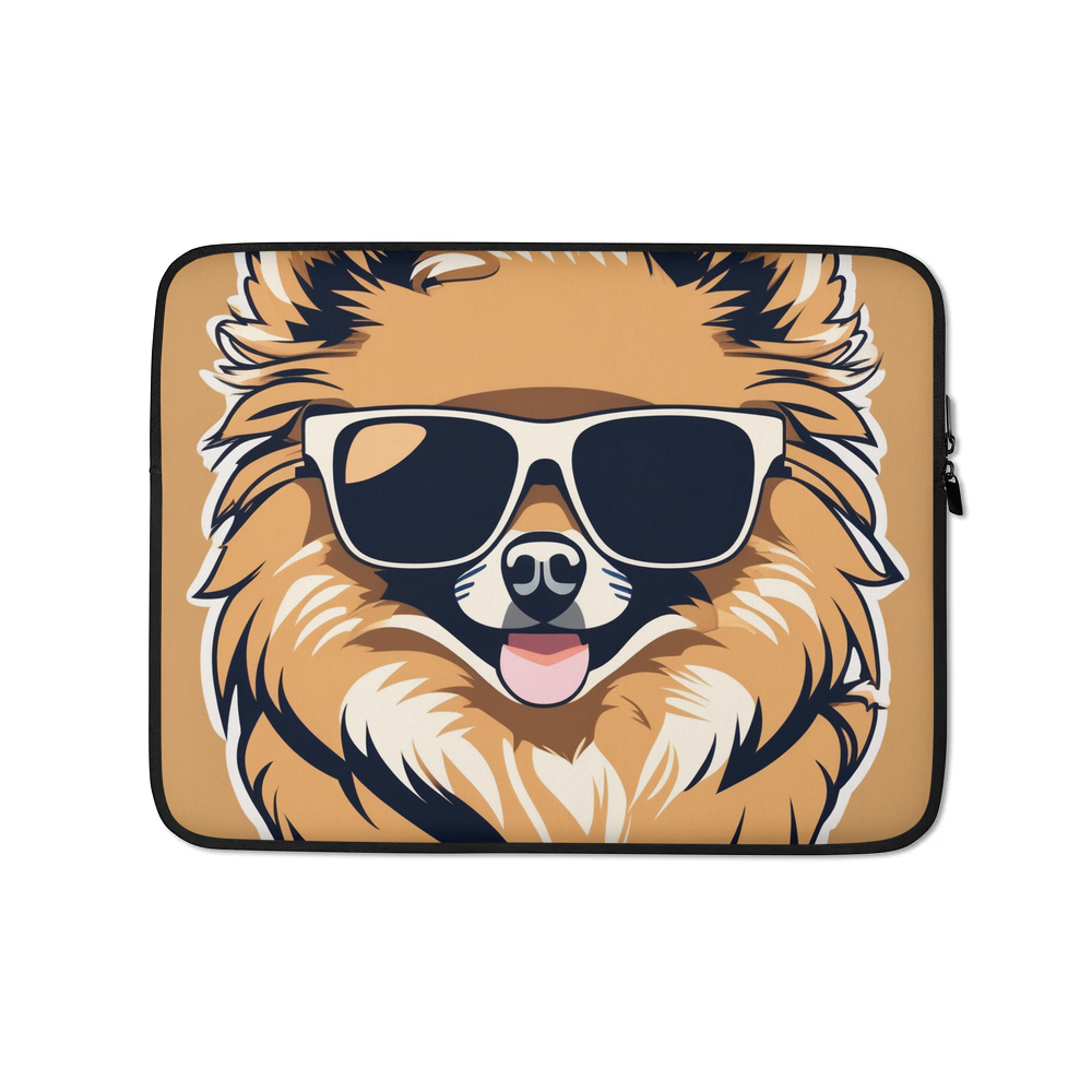PugMug Custom Tan Pomeranian Laptop Sleeve