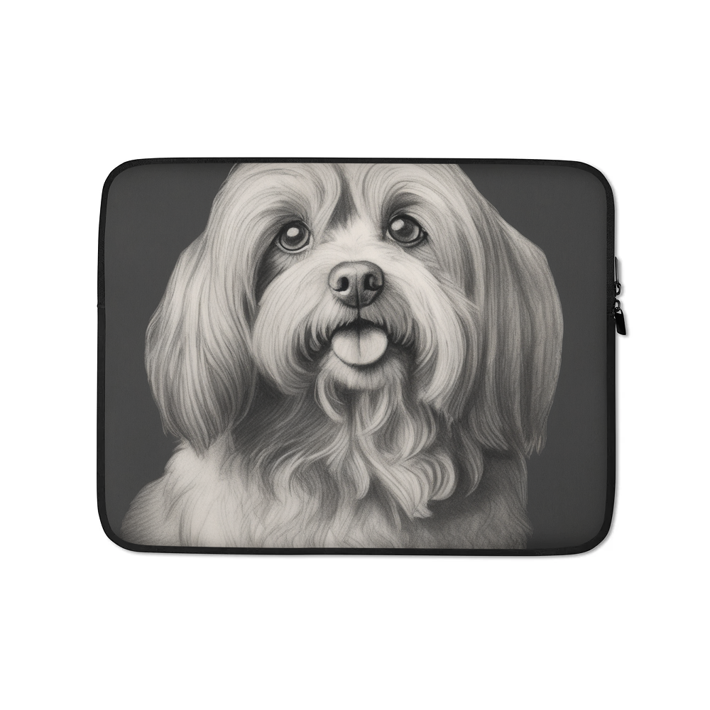 PugMug Custom Tan Havanese Dog Laptop Sleeve