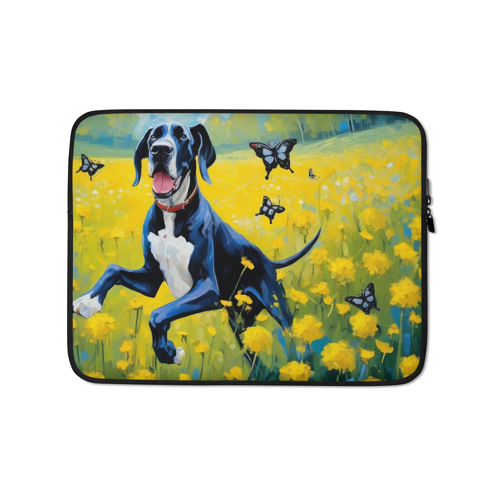 PugMug Custom Great Dane Laptop Sleeve