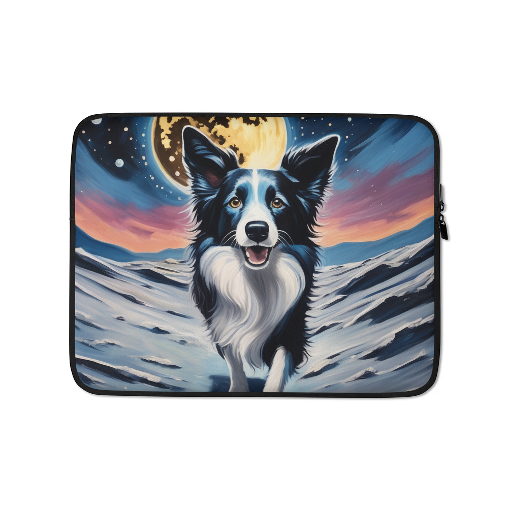 PugMug Custom Border Collie Laptop Sleeve