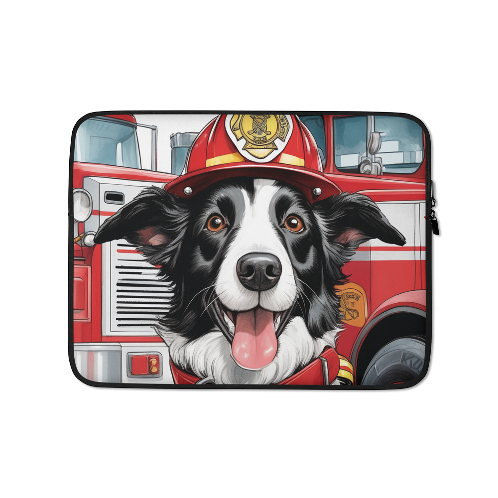 PugMug Custom Border Collie Laptop Sleeve