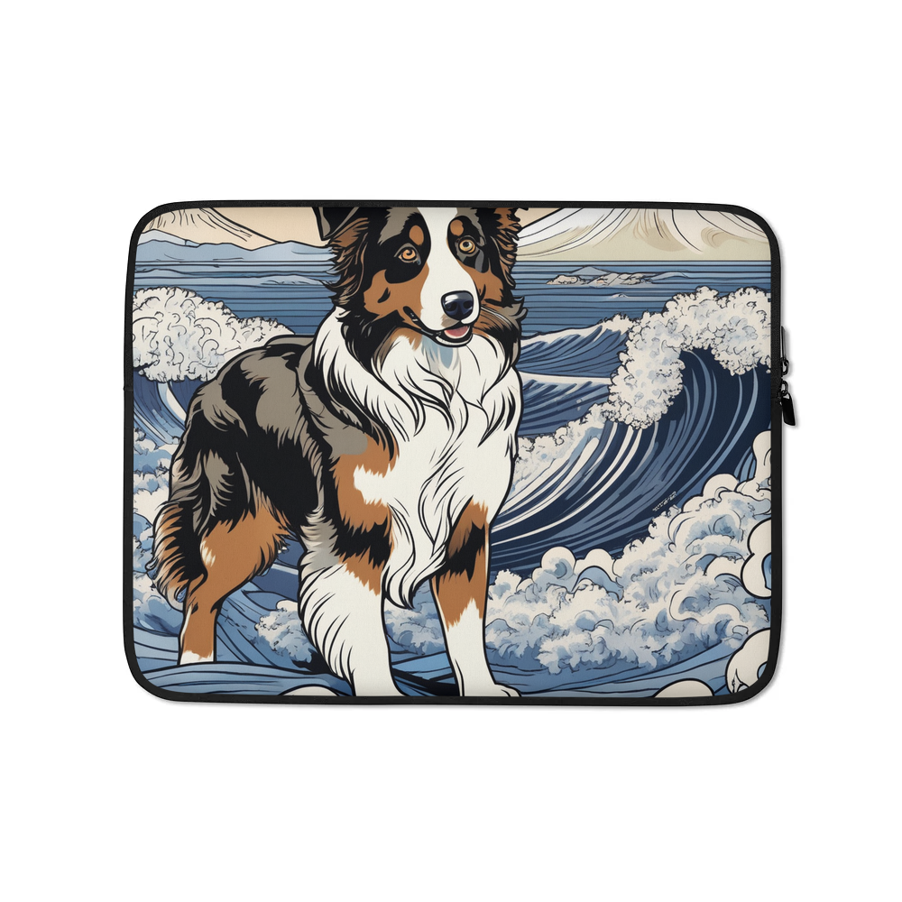 PugMug Custom Australian Shepherd Dog Laptop Sleeve