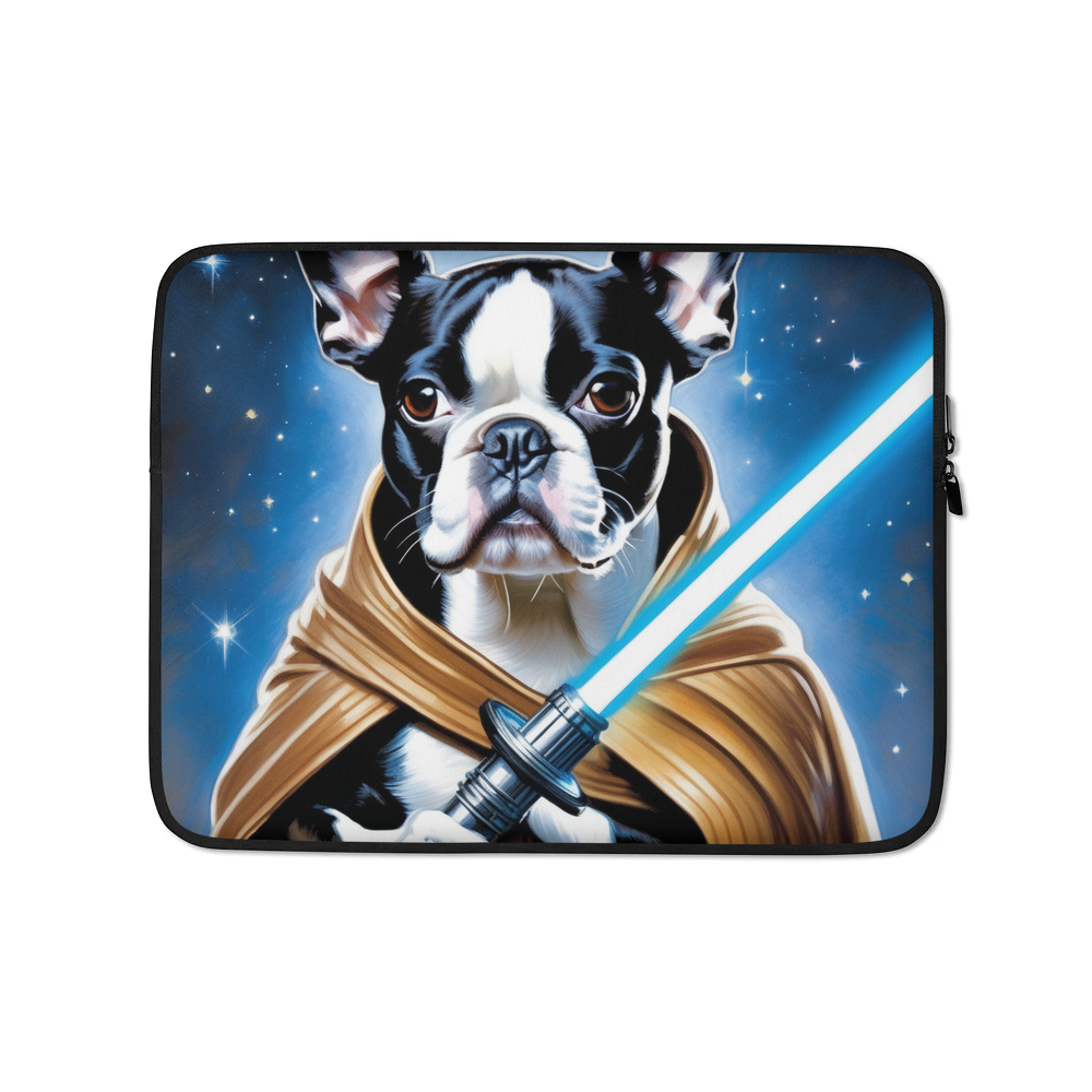 PugMug Custom Boston Terrier Laptop Sleeve