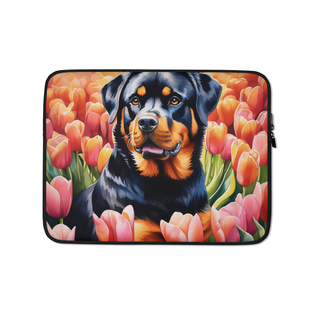 PugMug Custom Rottweiler Laptop Sleeve