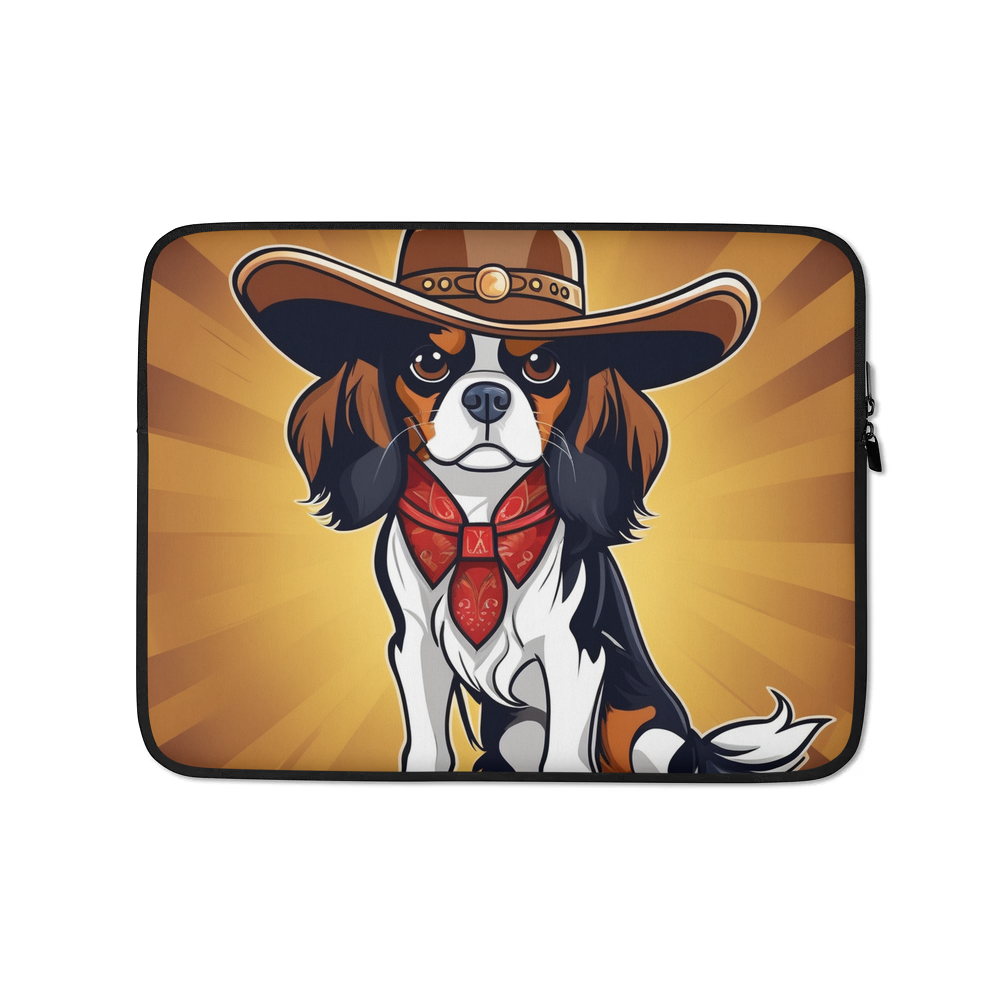 PugMug Custom Cavalier King Charles Spaniel Laptop Sleeve