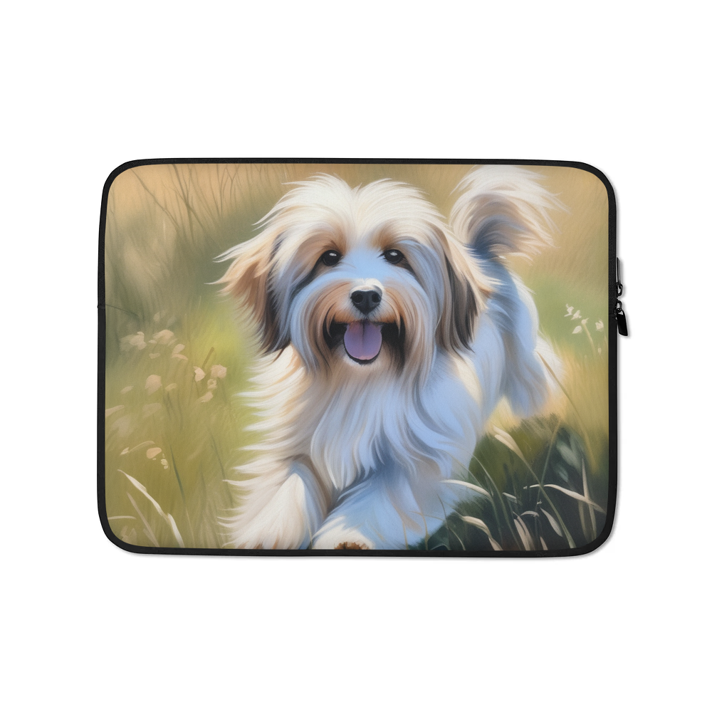 PugMug Custom Tan Havanese Dog Laptop Sleeve