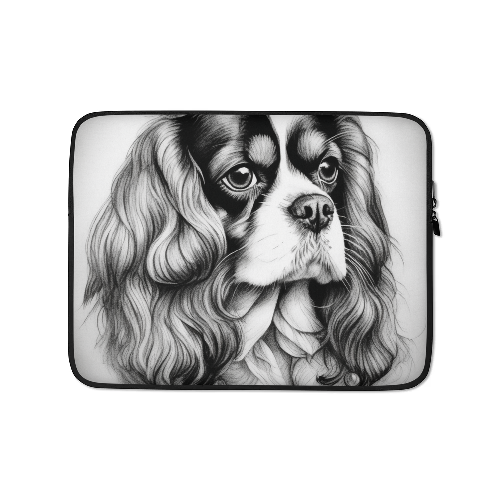 PugMug Custom Cavalier King Charles Spaniel Laptop Sleeve