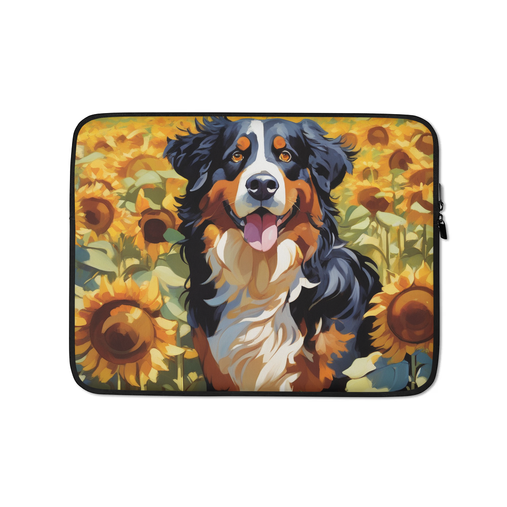 PugMug Custom Bernese Mountain Dog Laptop Sleeve