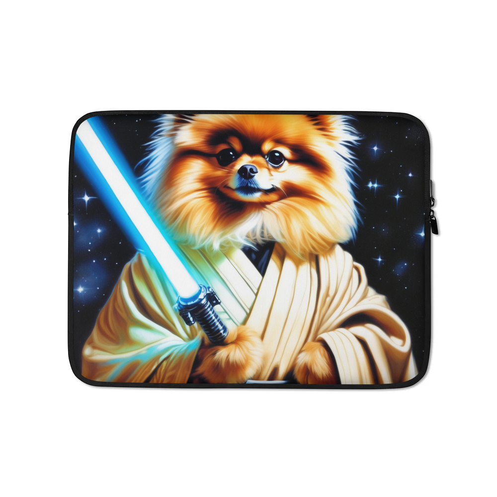 PugMug Custom Tan Pomeranian Laptop Sleeve