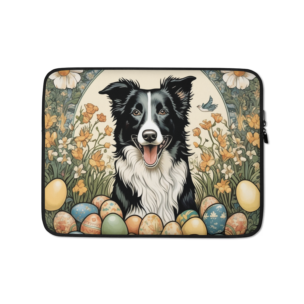 PugMug Custom Border Collie Laptop Sleeve