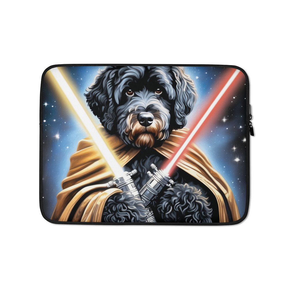 PugMug Custom Portuguese Water Dog Laptop Sleeve