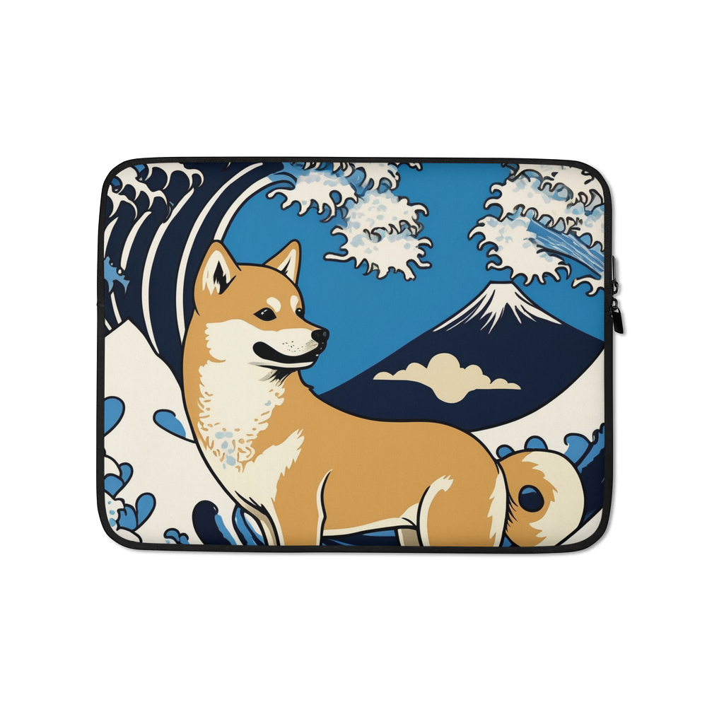 PugMug Custom Shiba Inu Laptop Sleeve