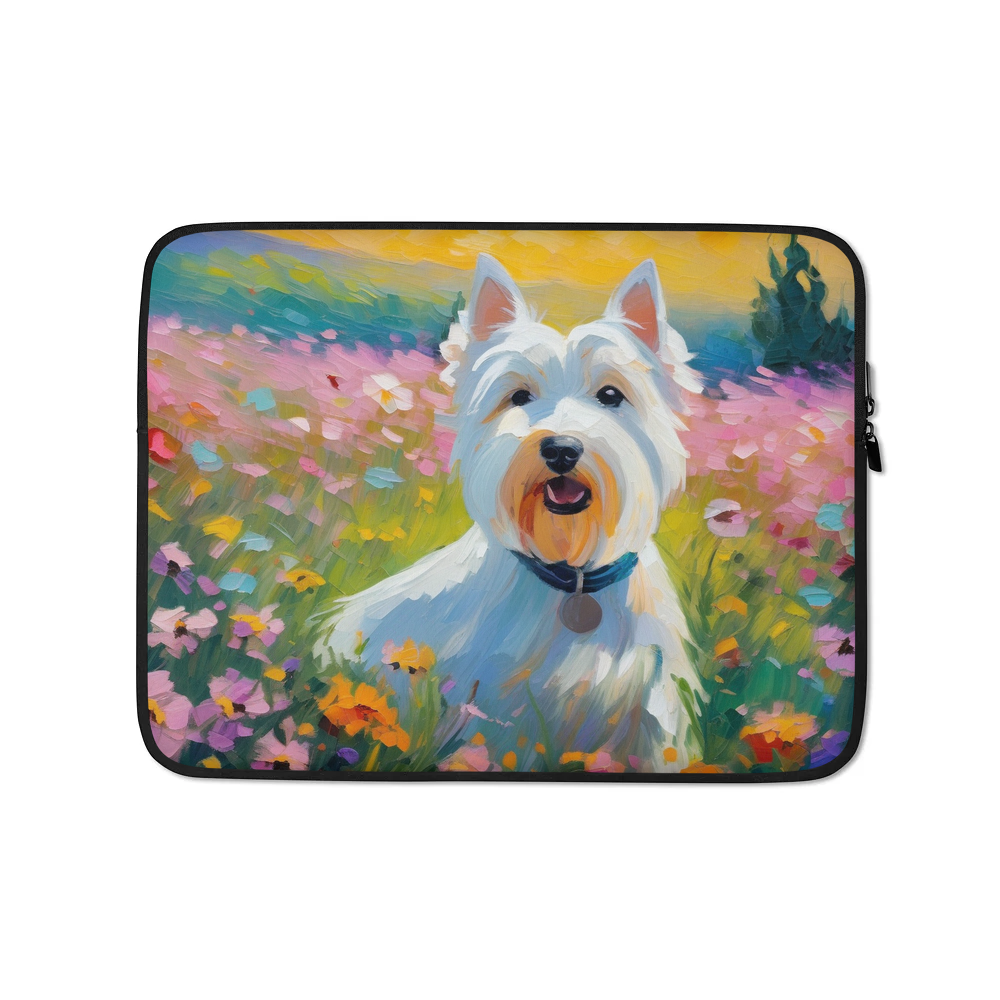 PugMug Custom West Highland White Terrier Laptop Sleeve