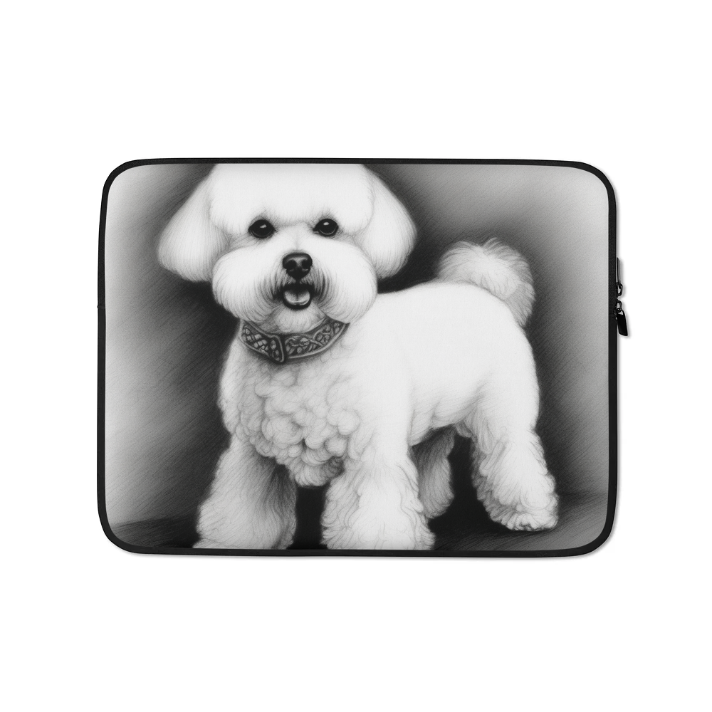 PugMug Custom Bichons Frise Laptop Sleeve
