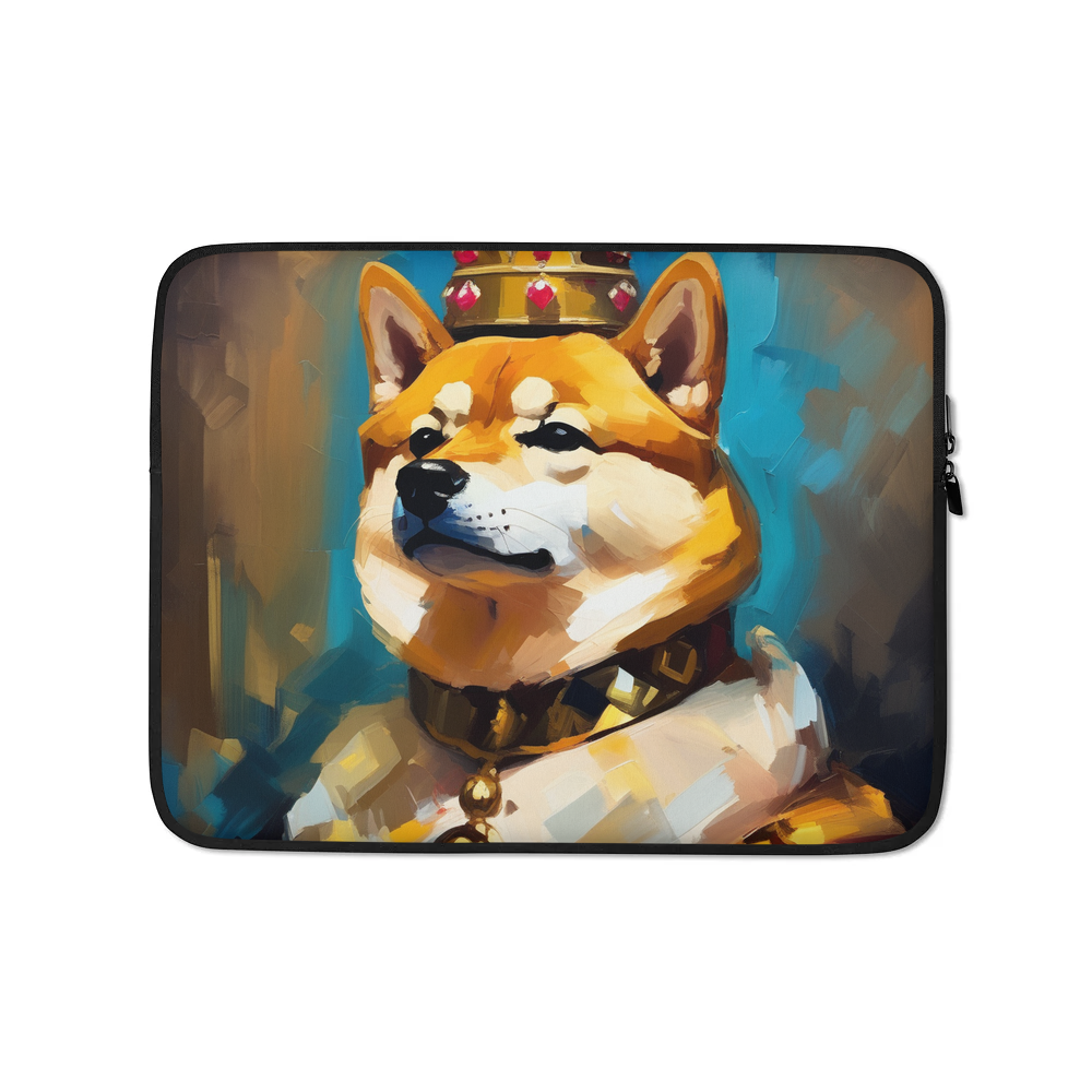 PugMug Custom Shiba Inu Laptop Sleeve