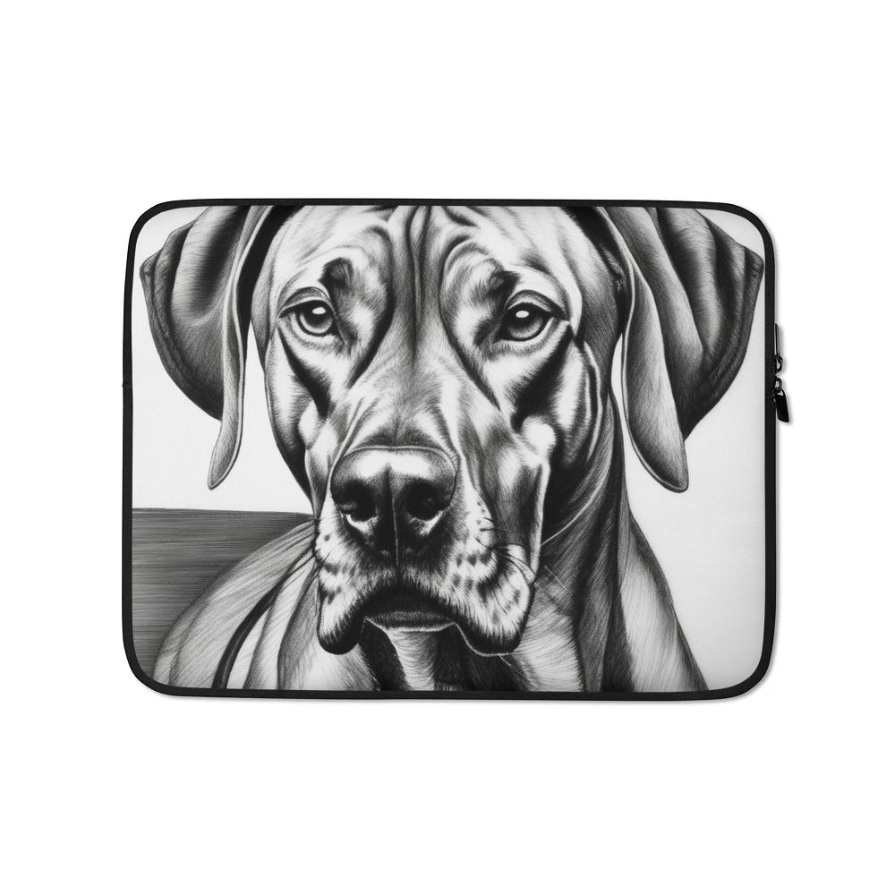 PugMug Custom Rhodesian Ridgeback Laptop Sleeve