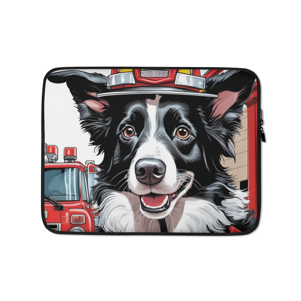 PugMug Custom Border Collie Laptop Sleeve