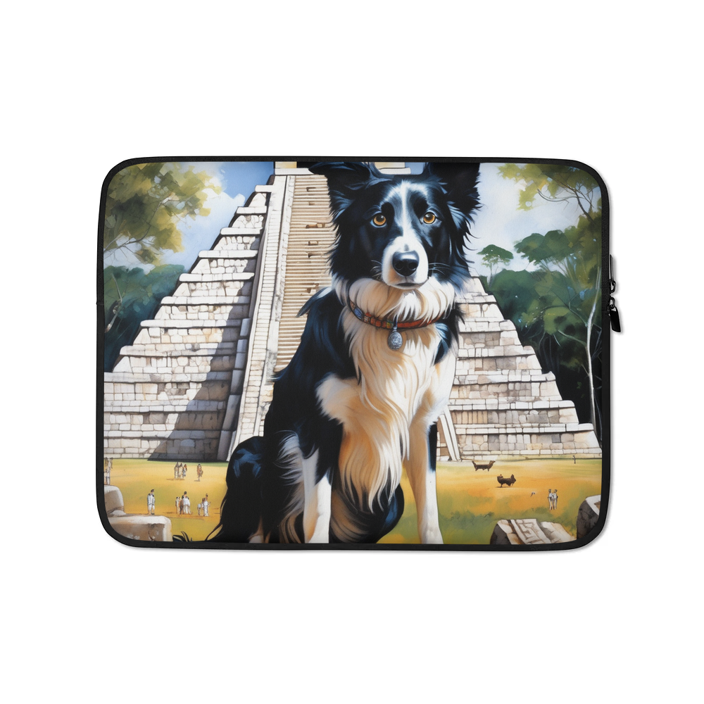 PugMug Custom Border Collie Laptop Sleeve