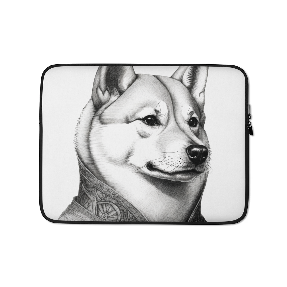 PugMug Custom Shiba Inu Laptop Sleeve
