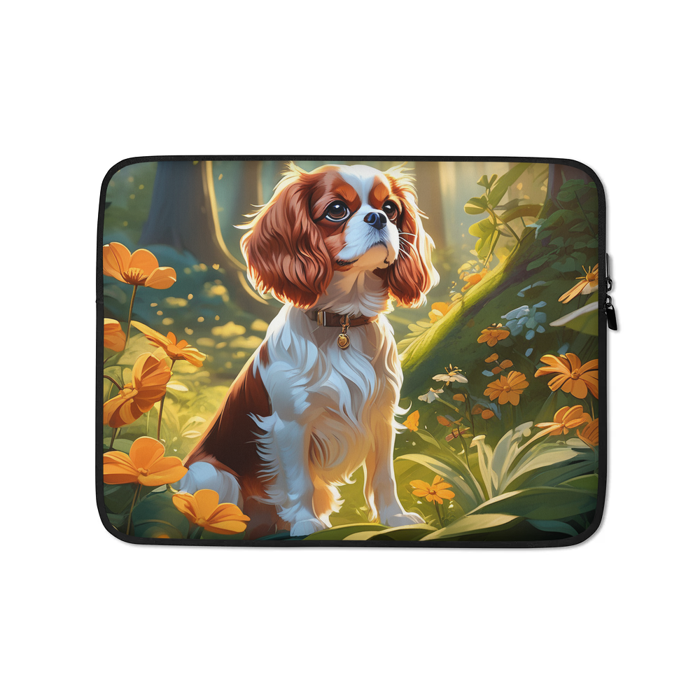 PugMug Custom Cavalier King Charles Spaniel Laptop Sleeve