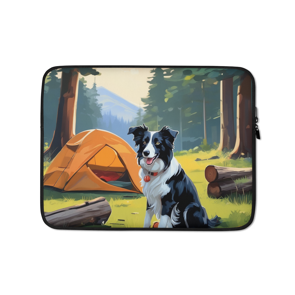 PugMug Custom Border Collie Laptop Sleeve