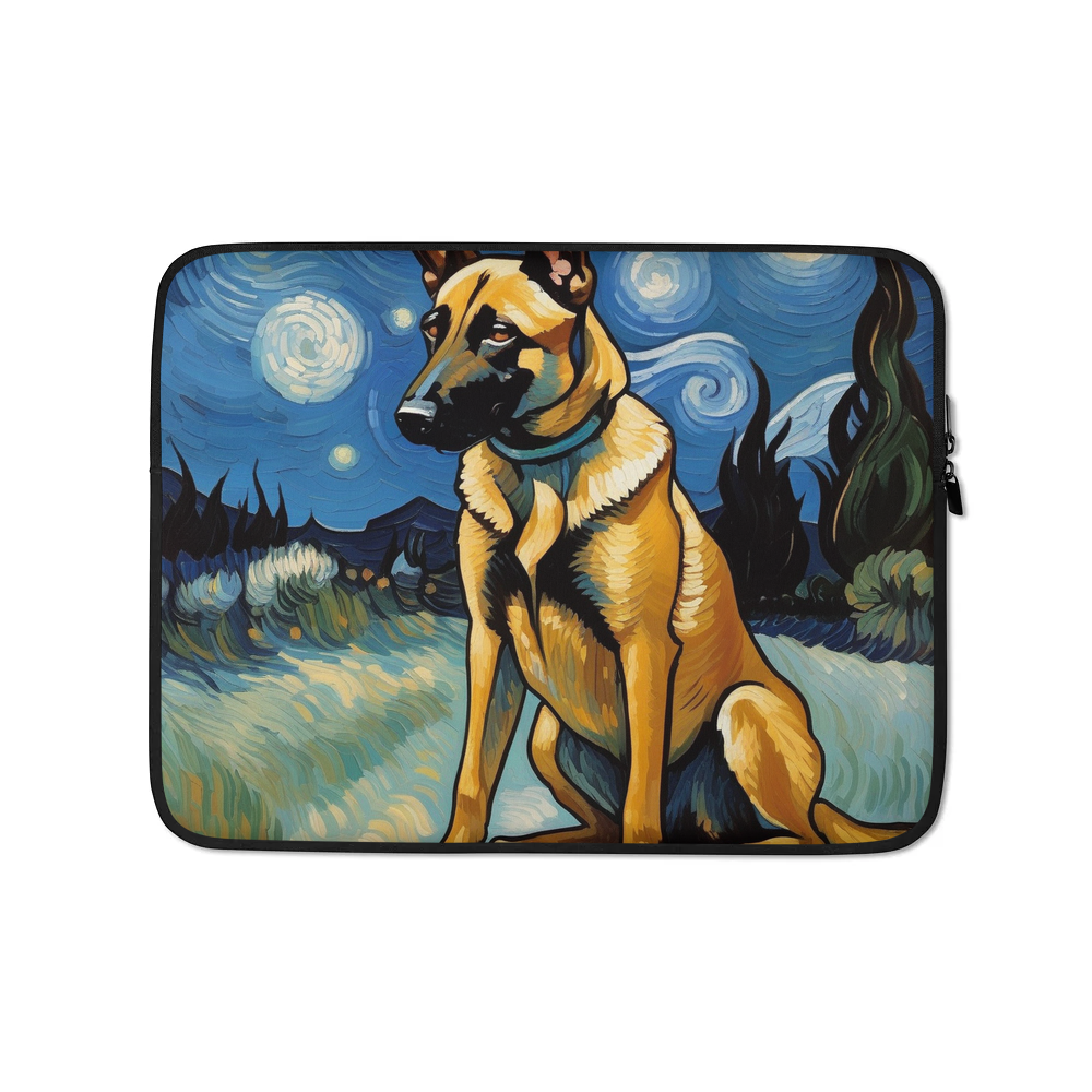 PugMug Custom Belgian Malinois Laptop Sleeve