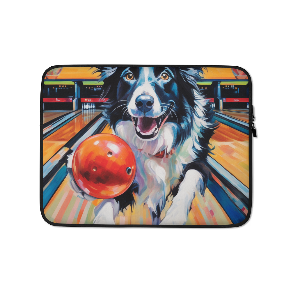 PugMug Custom Border Collie Laptop Sleeve