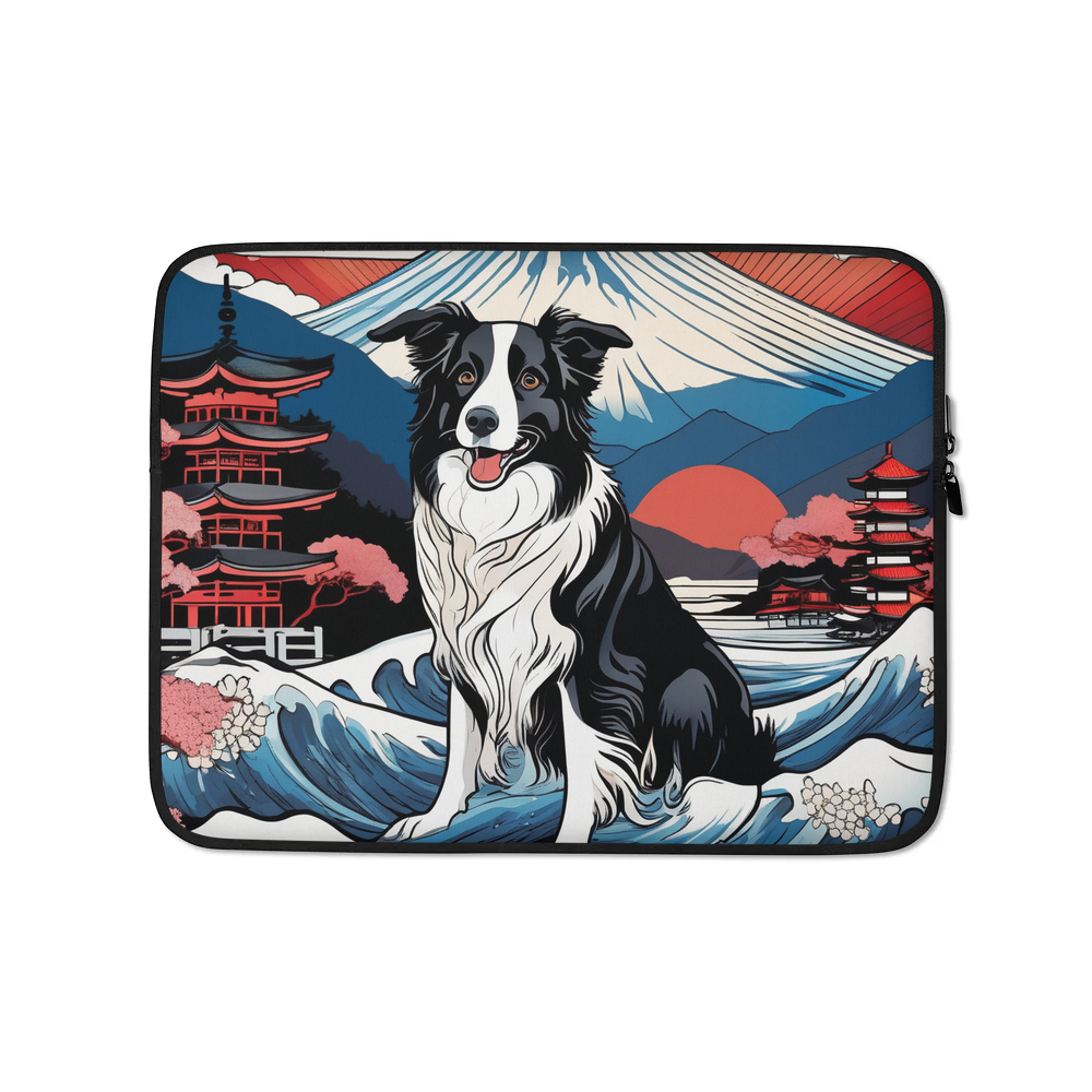 PugMug Custom Border Collie Laptop Sleeve