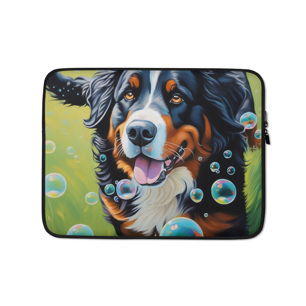 PugMug Custom Bernese Mountain Dog Laptop Sleeve