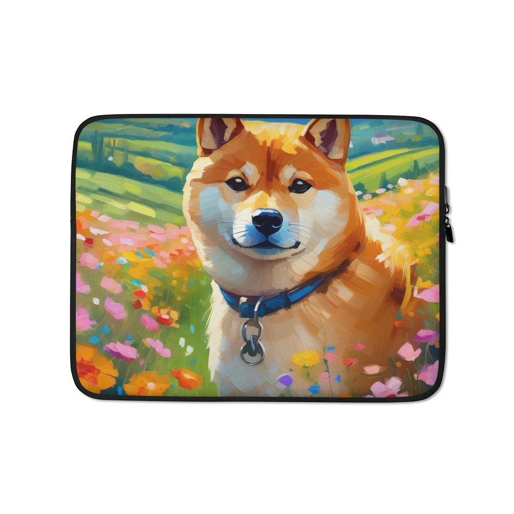 PugMug Custom Shiba Inu Laptop Sleeve