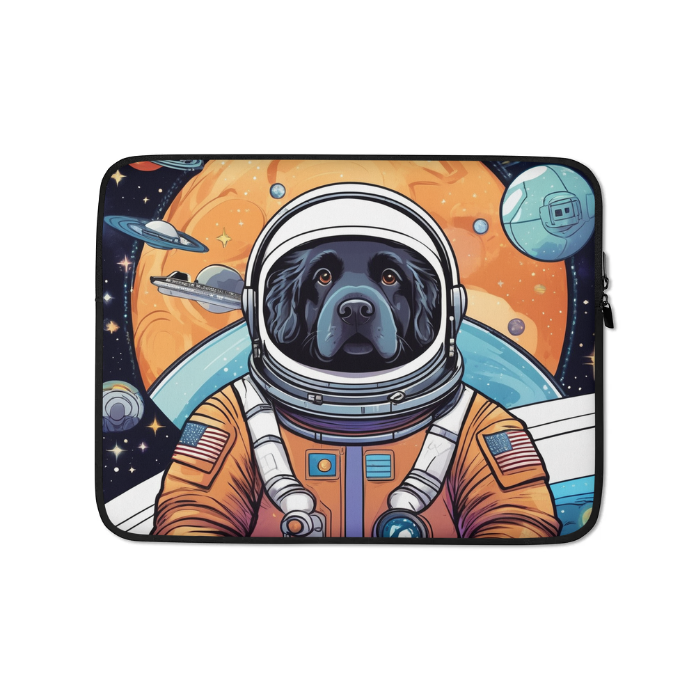 PugMug Custom Newfoundland Laptop Sleeve
