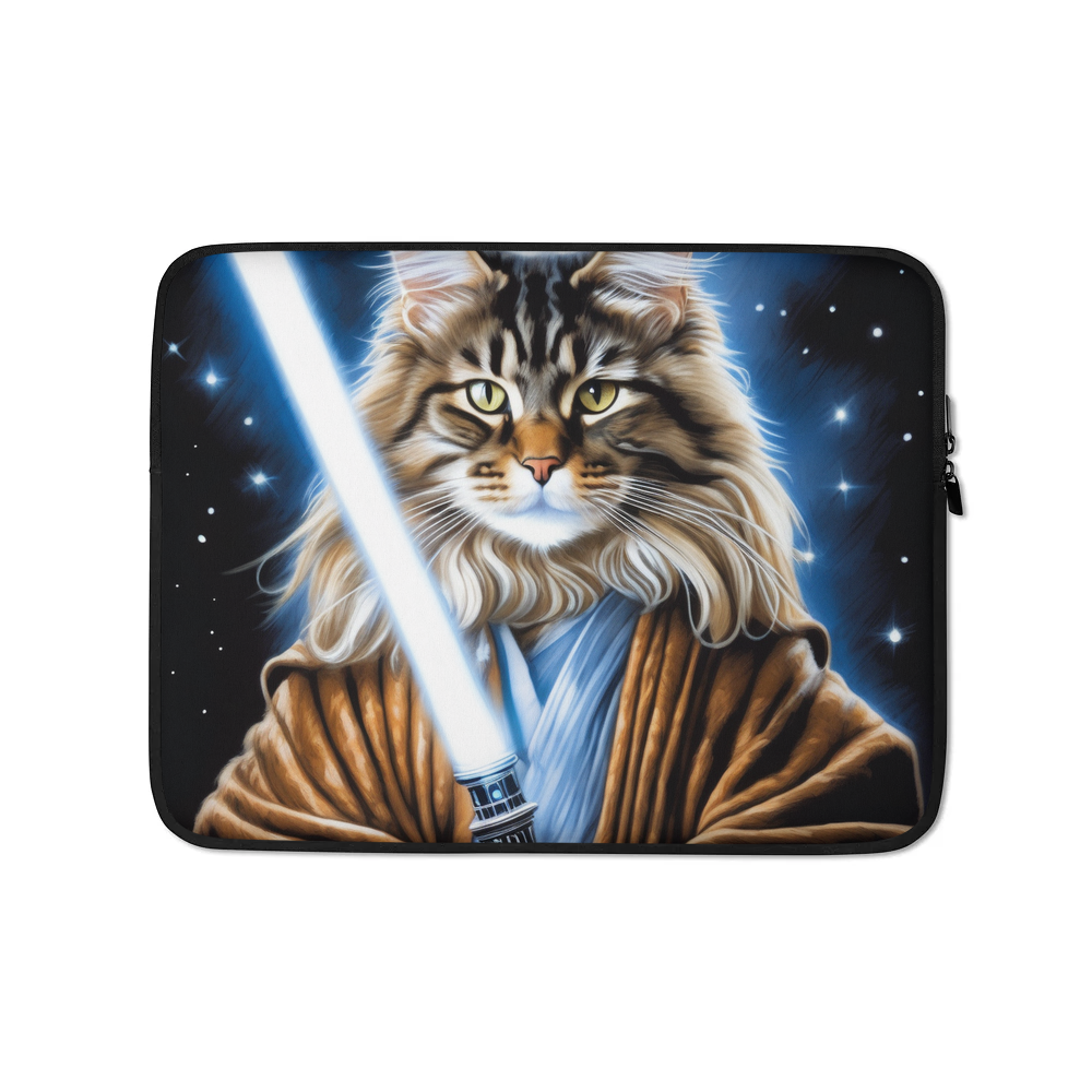 PugMug Custom Tabby Maine Coon Cat Laptop Sleeve