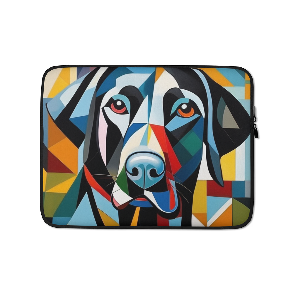 PugMug Custom Black Labrador Retriever Laptop Sleeve