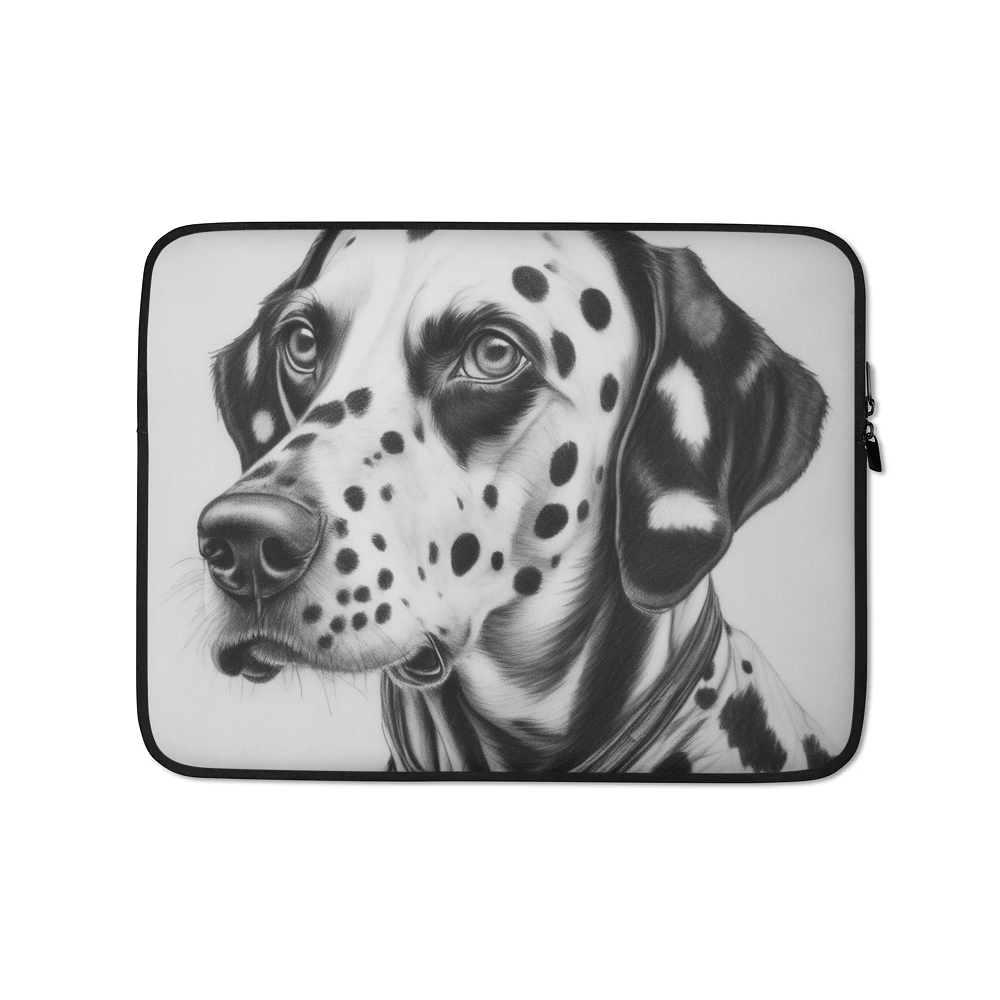 PugMug Custom Dalmatian Laptop Sleeve