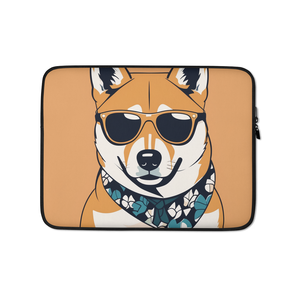 PugMug Custom Shiba Inu Laptop Sleeve
