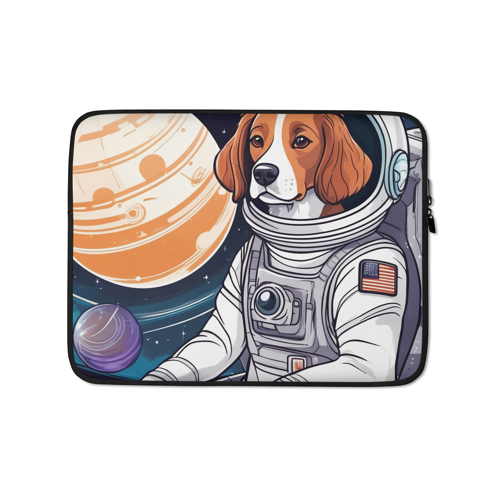 PugMug Custom Brittany Dog Laptop Sleeve