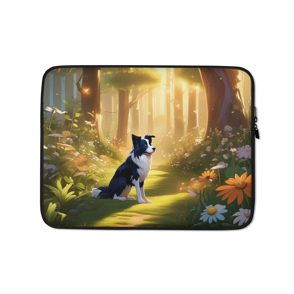 PugMug Custom Border Collie Laptop Sleeve