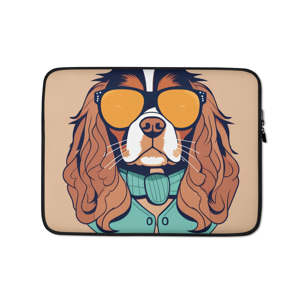 PugMug Custom Cavalier King Charles Spaniel Laptop Sleeve