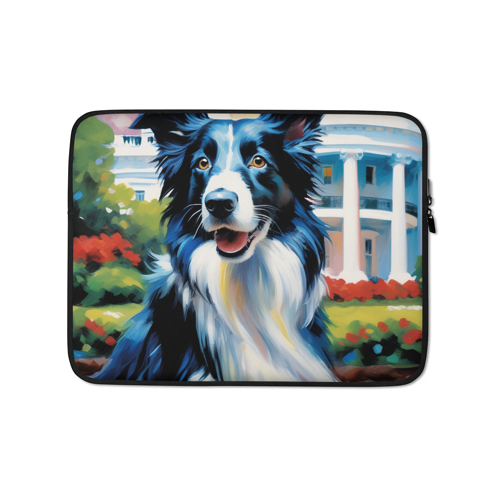 PugMug Custom Border Collie Laptop Sleeve