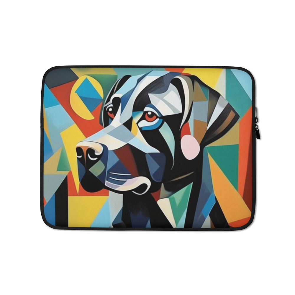 PugMug Custom Black Labrador Retriever Laptop Sleeve