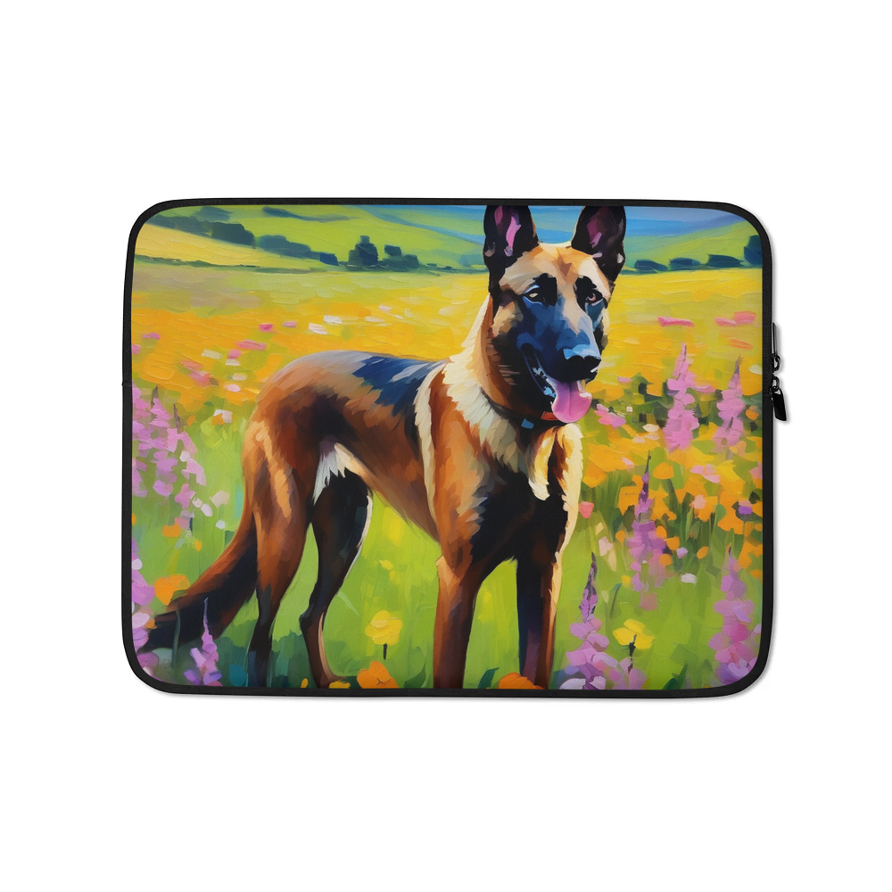 PugMug Custom Belgian Malinois Laptop Sleeve